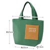Skater KNBP2-A Insulated Lunch Bag with Pockets, Sage Green