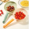 Scoop Plus Colander, Spoon Drainer/Strainer, Scoop, Drain and Serve, Dishwasher