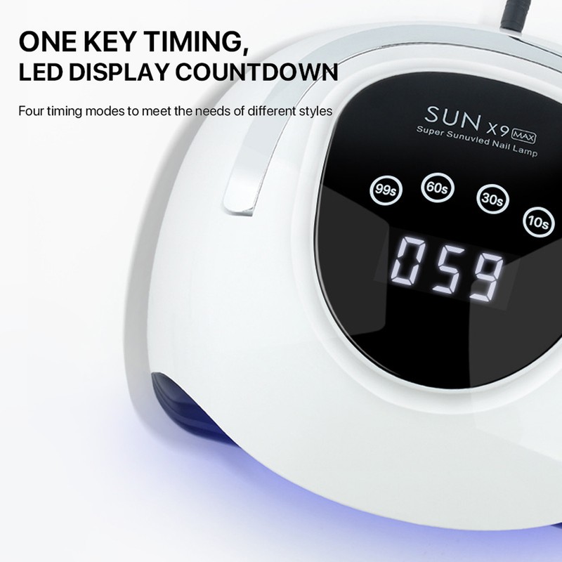 LED UV Nail Dryer 220W 57pcs Lamp Chips 4 Timers