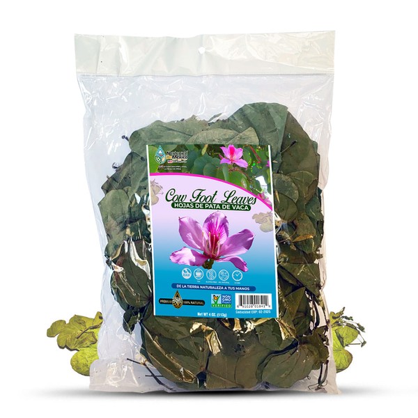 Tierra Naturaleza Pata de Vaca Cow's Foot Leaf Herb Tea 4 oz. 113 grams ox hoof