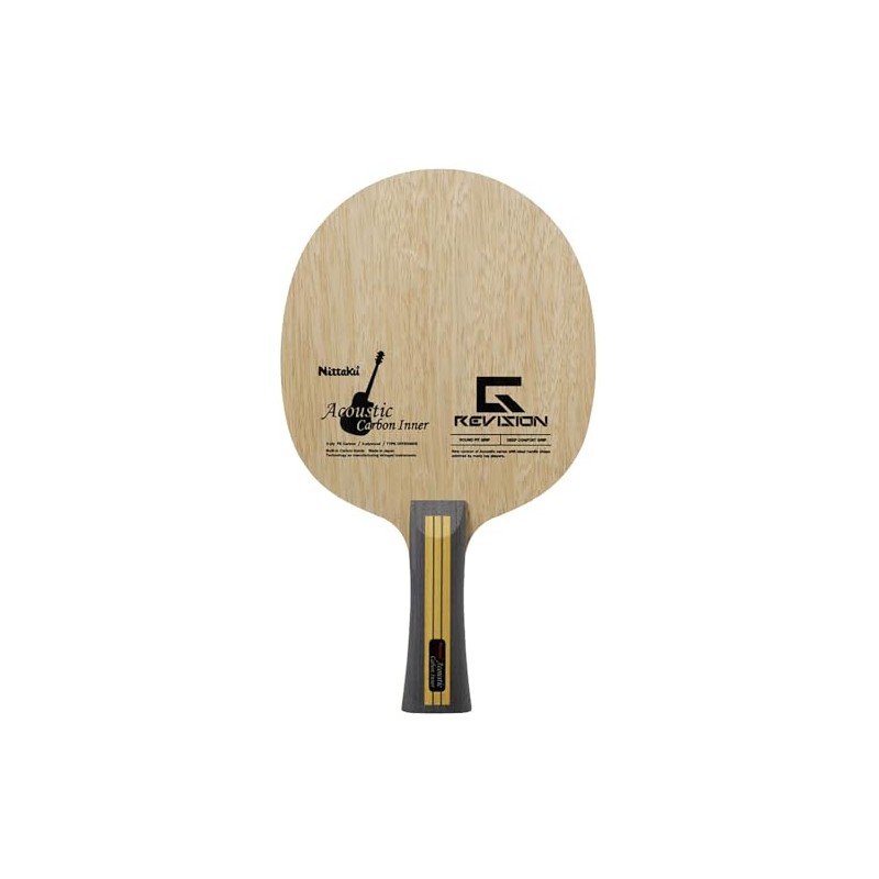 Nittaku G-REVISION FL NC0497 Table Tennis Shake Cracket, Acoustic Carbon