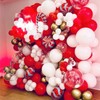 Christmas Foil Balloons, 9 Pieces 18 Inch Red Christmas Candy