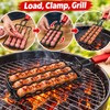 Hot Dog Grill Basket for BBQ Cooking – Easy-Flip Sausage