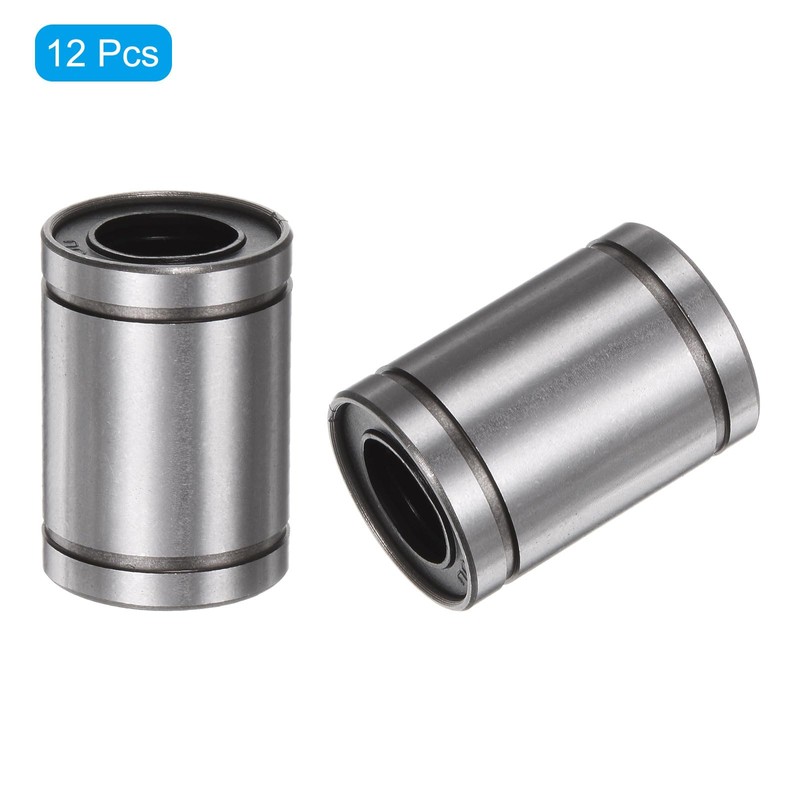 QUARKZMAN 12pcs LM12UU Linear Ball Bearings 12mm Bore Dia 21mm