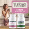 Naima Kit Citrato Magnesio Inositol 100 Cápsulas Suplemento Alimenticio Puro