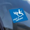 Funny CAR Sticker - Disabled - CAR Decals CAR Window