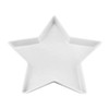 UPware Patriotic Star Shaped Dinner Plate, Melamine Serving Plate for