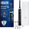 Oral-B Smart 6 Electric Toothbrushes For Adults, Valentines Day Gifts For Him / Her, App Connected Handle, 3 Toothbrush Heads & Travel Case, 5 Modes, Teeth Whitening, 2 Pin UK Plug, 6000N