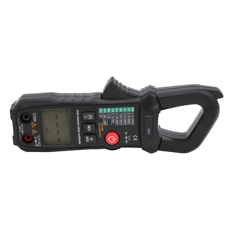 ET8201 600A 600V AC/DC Clamp Meter Intelligent Automatic Identification High