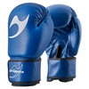 Ju-Sports Boxing Gloves 10 oz Training Blue I PU Synthetic