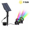 T-SUN 1/2/3/5 PCS LED Solar Pond Light RGB Changing Submersible
