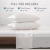 MR&HM Satin Bed Sheets, Full Size Sheets Set, 4 Pcs
