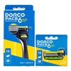 Dorco Face 6 style 6-blade razor 6 blades / 도루코 페이스 6 스타일 6중날 면도기 면도날 6개