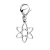 CHOORO Atom Pendant Zipper Pull Atheist Symbol Jewelry Scientific Jewelry