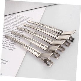 FRCOLOR 12pcs Hairdressing Clips Hair Sectioning Clips for Professional Stylists Non- Grips for All Hair Types Essential Barber Accessories for Salon Use