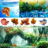 AncBace Fish Leaf Pad Betta Leaf Hammocks with Suction Cup