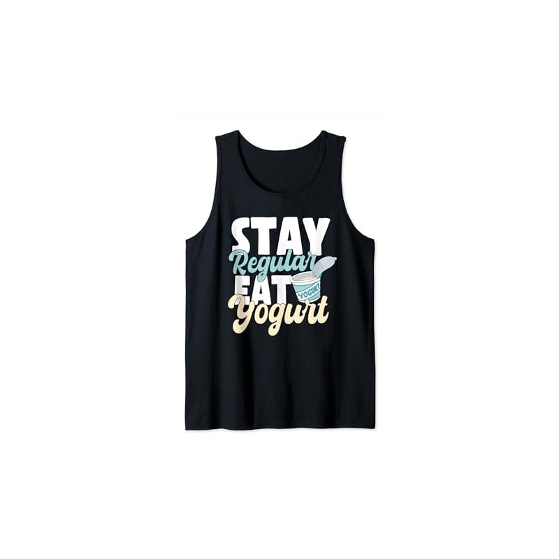 Lustiger Probiotika-Liebhaber, der Liebe Joghurt Darm Gesundheit sagt Tank Top