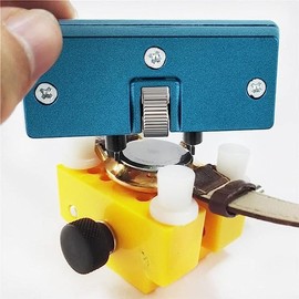 Xingdianfu Watch Repair Tool Kit with Adjustable Wrench and Holder for Different Watch Types