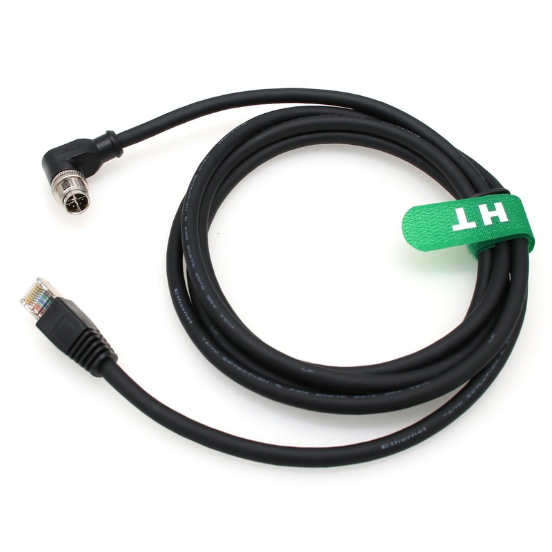 HangTon Gigabit Network Ethernet M12 8 Pin X-Code RJ45 CAT