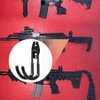 DONGKER 4PCS Gun Hooks,Gun Rack Wall Mount Garage Hooks Heavy