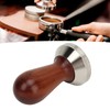 Coffee Tamper with Wooden Handle Detachable Comfortable Grip Easy To
