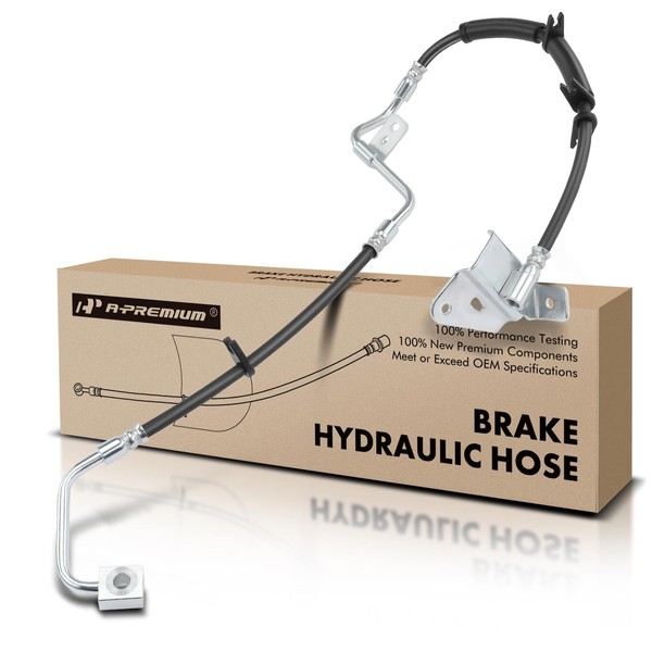 A-Premium Front Driver Brake Hydraulic Hose Compatible with Jeep Models