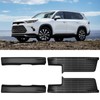BIBLOZ Inside Door Sill Protector Compatible with Toyota Grand Highlander