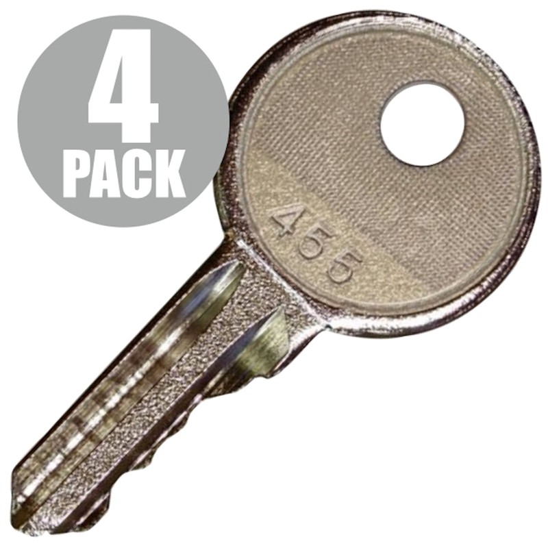 FridayParts 4 Ignition Keys 455 key 104466 for Skyjack Genie