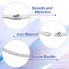 DC,CLISENCE 3 Pcs 6 Inch Large Binder Rings, Metal Rings