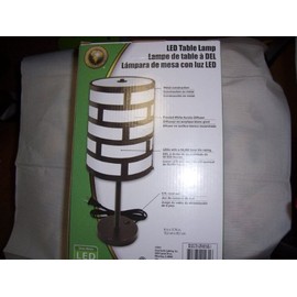 Good Earth Lighting LED Table Lamp, Tuscan Bronze 6"x17.75" Go7106-dbz-i