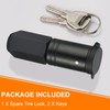 TOPSHINE Spare Tire Lock, Heavy Duty Wheel Anti-Theft Lock, 1/2"-20