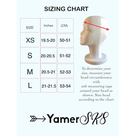 YamerSK8 Padded Headband for Figure Skating, Black (Extra Small)