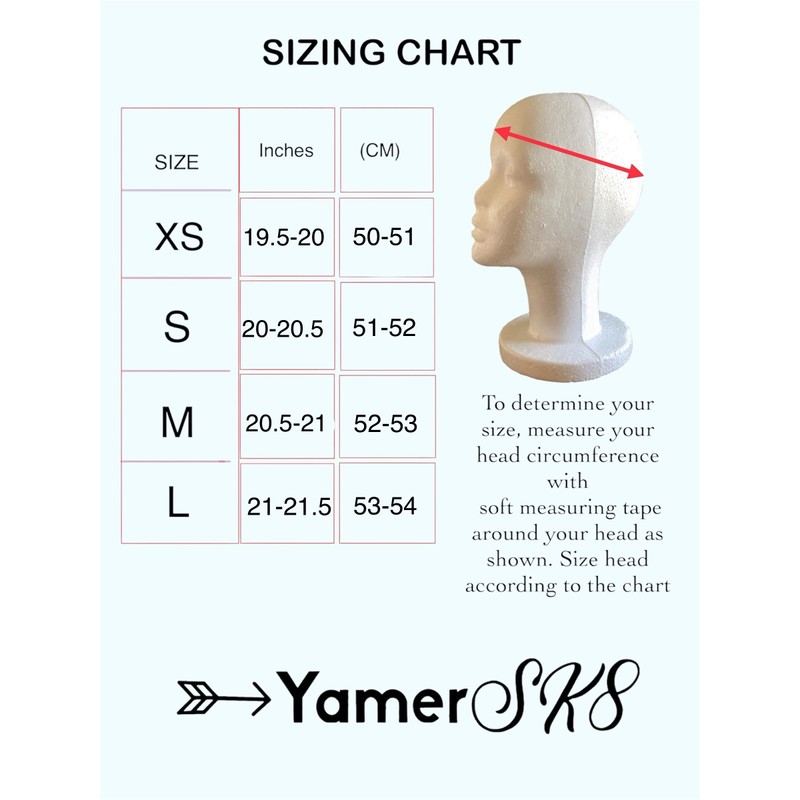 YamerSK8 Padded Headband for Figure Skating, Black (Extra Small)