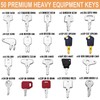 50 PCS Heavy Equipment Kit Set Construction Ignition Kit Set