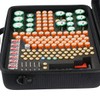 co2CREA Organizer Storage Case for Household Batteries 3V 9V 9