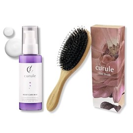 curule Hair Brush, Hair Milk, Concentrated Care Set