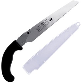 KAKURI Super GIKOH Folding Saw (Replacement Blade Type) 8.3 inches (210 mm), with Plastic Case
