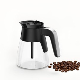 10 Cup Coffee Pot Replacement for Ninja Coffee Maker CM401, Glass Coffee Carafe Compatible with Ninja CM400 CP300 CF091 CM371 CM300, Ninja Coffee Pots Replacements with Brew-Through Lid