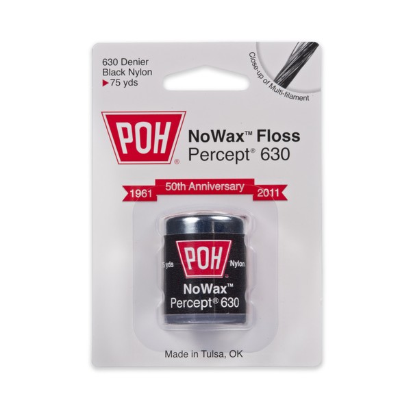 POH NoWax Floss Percept 630 - 75 Yards - 1 Pack