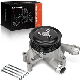 A-Premium Engine Water Pump with Gasket & Pulley Compatible with Ford F-250 Super Duty 2011-2020, F-350 Super Duty 2011-2020, V8 6.7L