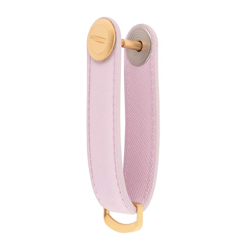 Orbitkey SFLO-2-LILIYG Key Holder, Leather, Key Case, Key Cover, Key