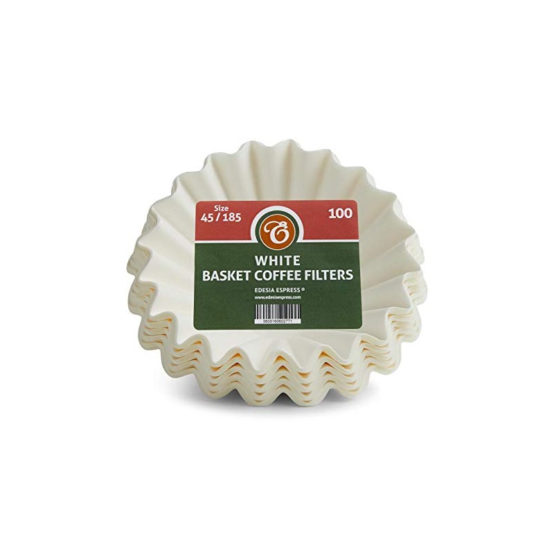 EDESISA ESPRESS - 100 Size 45/185mm Basket Coffee Filter Papers