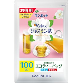 Itoen One Pot Relax Jasmine Tea Tea Bags 3.0g x 100 bags Value Pack Eco Tea Bags