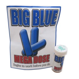 MAK Magic Big Blue Mega Dose Gag Pills; Begins to Work Before You Do