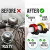 Hopzab Bicycle Hidden Bell, Loud Horn, Q-Shape Design, Secure Fit