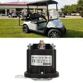 Solenoid Valve, 48V 150A Cart Solenoid Replacement for E‑Z‑GO RXV Electric Carts 2008 Up to Now