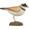 WILDLIFEGARDEN WG4449 DecoBird Plover - Hand Carved Decorative Wooden Bird