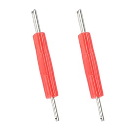 OUDQFCJ Valve Extractor, 2-Sided Valve Extractor Insert Core Tool, Tyre Valve Remover, Valve Repair, Car Key Tyre Repair Tool 2 Pieces