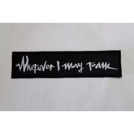 Unbranded Metallica Patch Iron/Sew on "Wherever I May Roam" Embroidered Megadeth Slayer