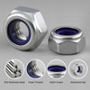 BNUOK 170PCS Metric Lock Nuts Assortment Kit, M3 M4 M5